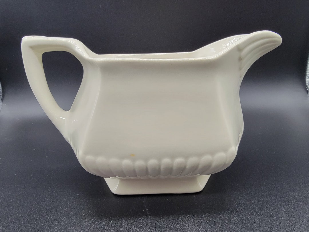 Real English Ironstone Gravy Pitcher or Boat by William Adams Etsy