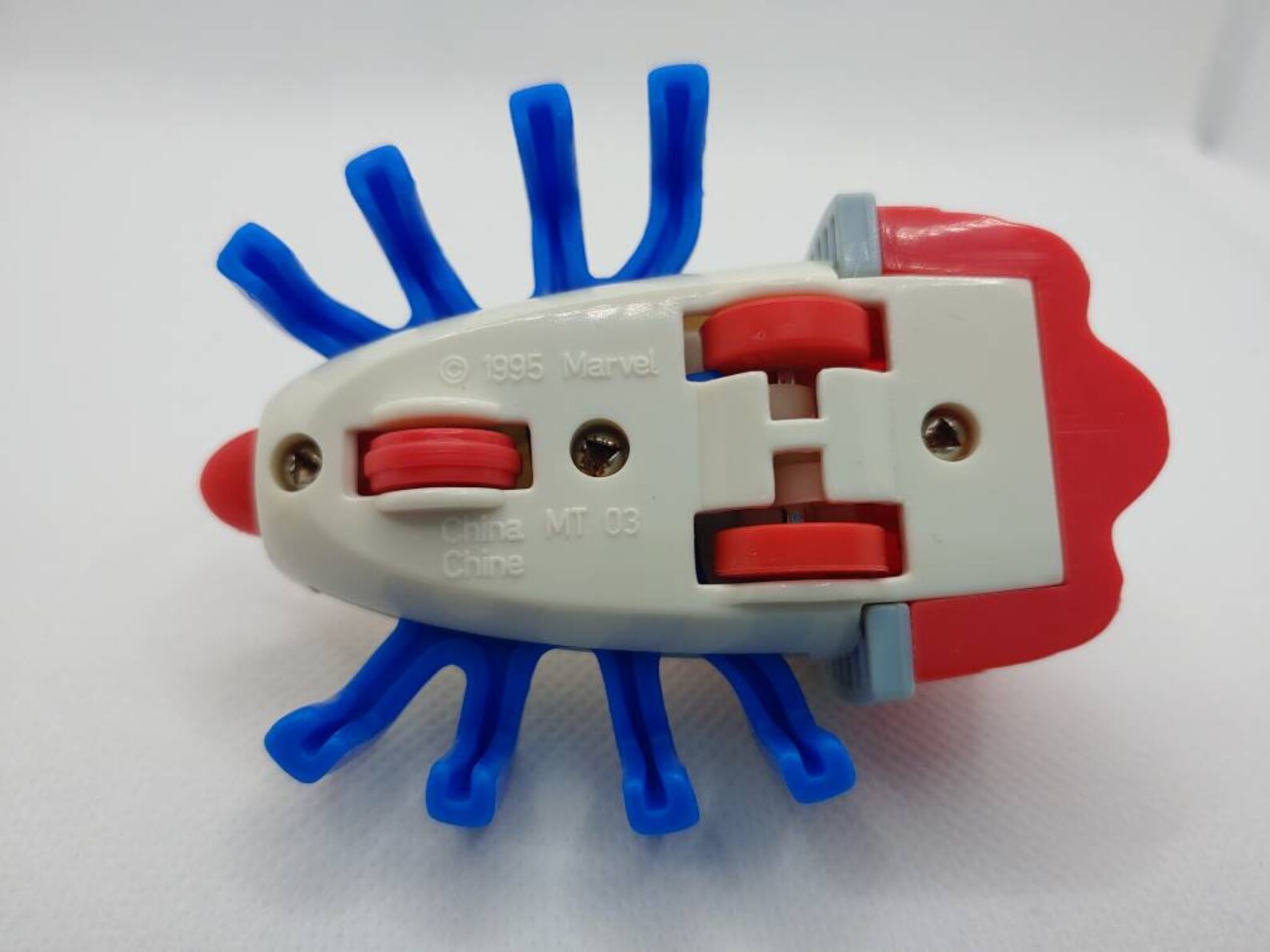 1995 Venom and Spiderman toys from McDonald�s promotion of