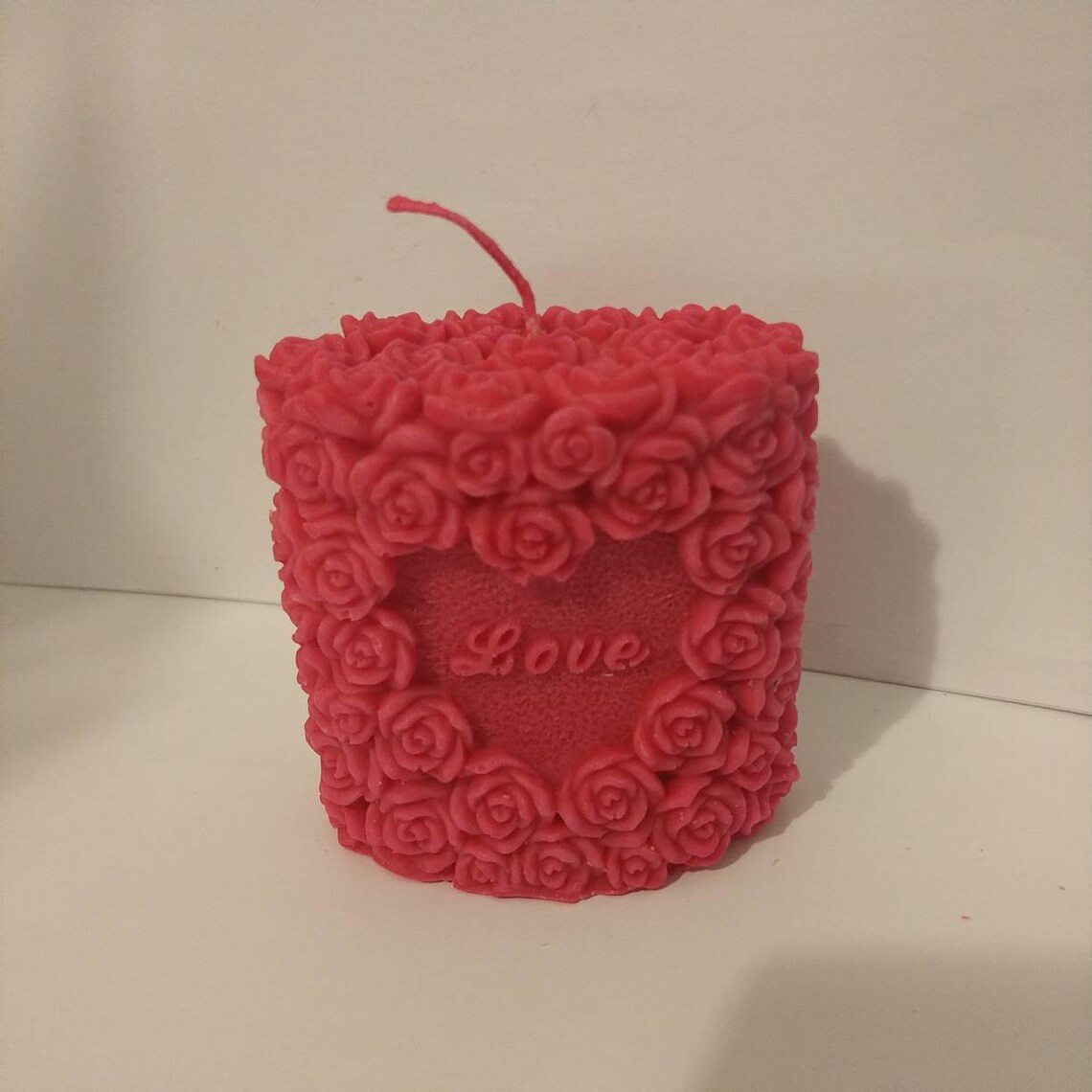 Candle for Valentine's Day scented candle personalized Etsy