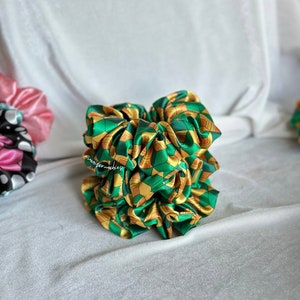 Anime Hashira Demon Themed Satin Scrunchie