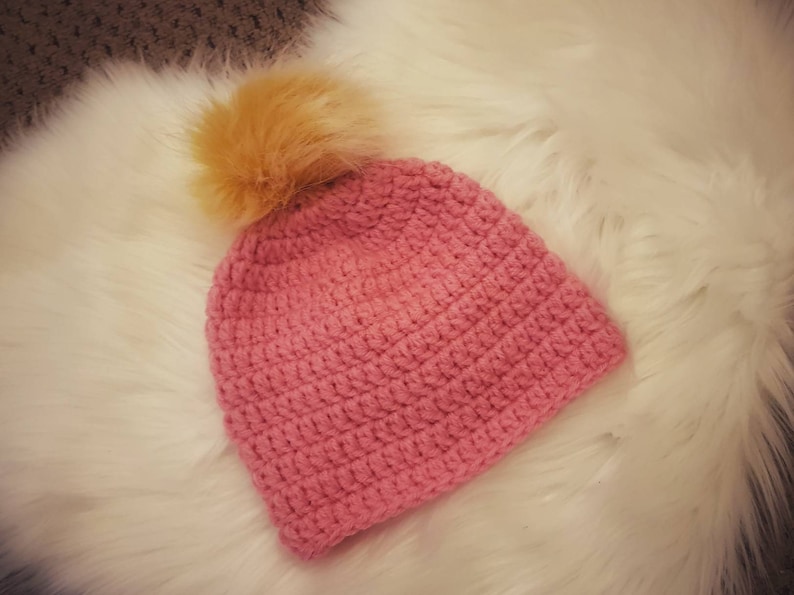 Women/'s hats children/'s hats from newborn adult sizes Pink Knitted winter hats for all ages mens hats pom pom hat