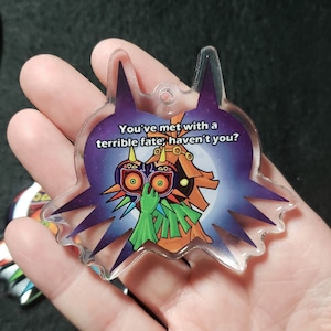 Majora's Mask Skullkid Acrylic Charm Keychain Legend of Zelda