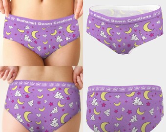 Usagi | Bunny Moon Stars | Cheeky Panties Women Sizing