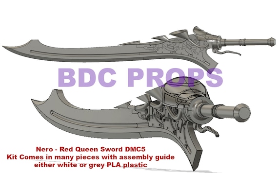 Devil May Cry Nero Queen PROP KIT ONLY Etsy