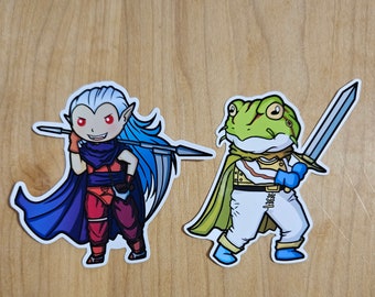 Frog Magus | Chrono Trigger ct | Vinyl Stickers WATERPROOF