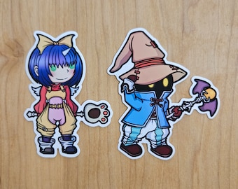 Eiko Vivi | Final Fantasy 9 ffix | Vinyl-Aufkleber WASSERFEST