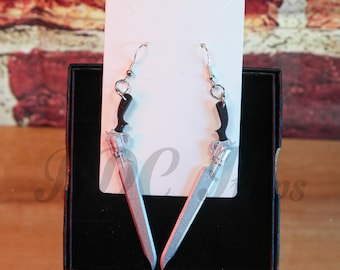 Squall Gunblade Earrings Cosplay Necklace Sword Final Fantasy VIII jewelry FF8 HANDMADE