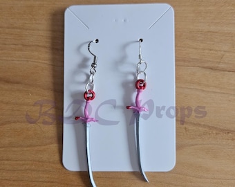 Terra FF6 Sword Cosplay Earrings Necklace Final Fantasy VI Jewelry HANDMADE Tina