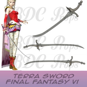 Terra Sword Final Fantasy 6 PROP SWORD KIT