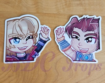 Shulk Reyn Xenoblade Chronicles Shulk Vinyl Stickers WATERPROOF
