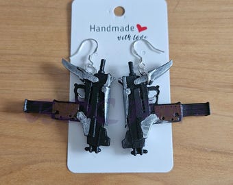 Jessie FF7 Earrings Cosplay Necklace Final Fantasy VII Remake Jewelry HANDMADE