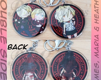 Silent Hill 2 Keychain, Lake View Hotel 312 Keyring, Horror Game