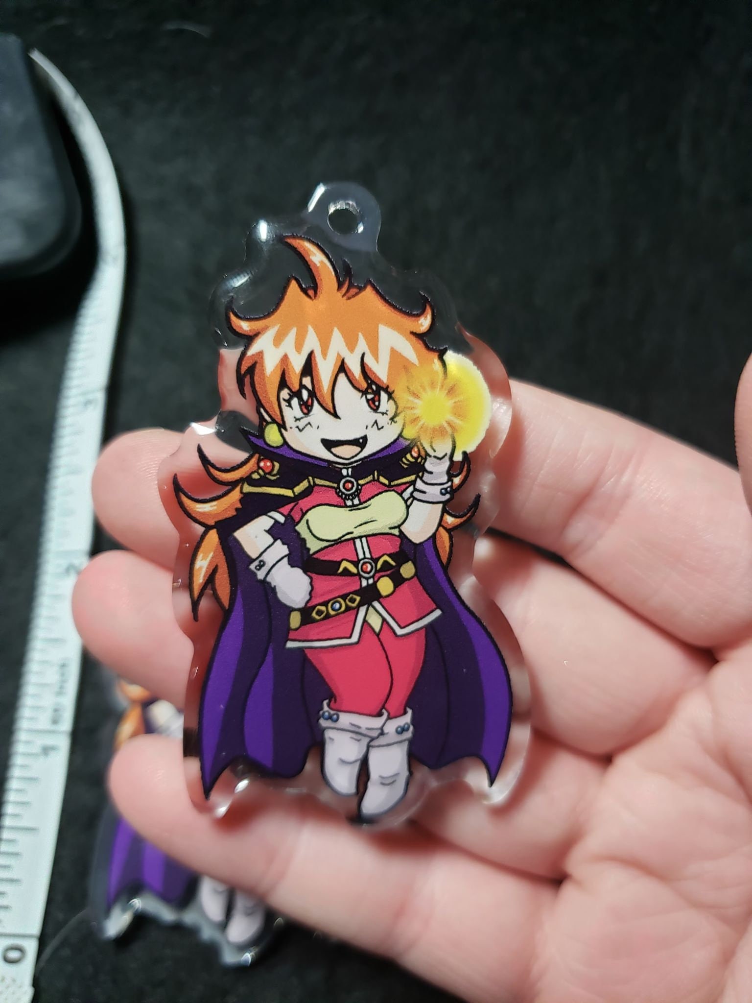 Lina Inverse Slayers Acrylic Charm Keychain Retro Anime Keychain Lina  Inverse - Etsy, image size:1536x2048