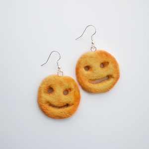 Potato Smiles Earrings Perfect Nostalgic Gift