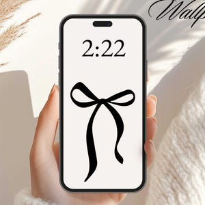 trendy Bow phone wallpaper iPhone wallpapers