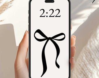 trendy Bow phone wallpaper iPhone wallpapers