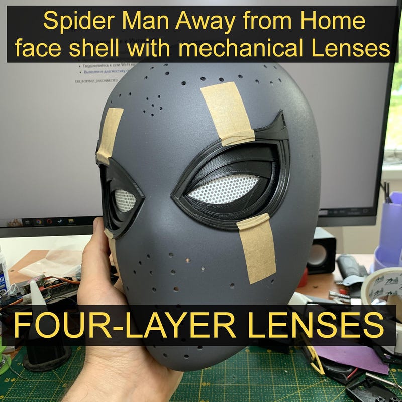 Spider Man Realistic Mask - Etsy