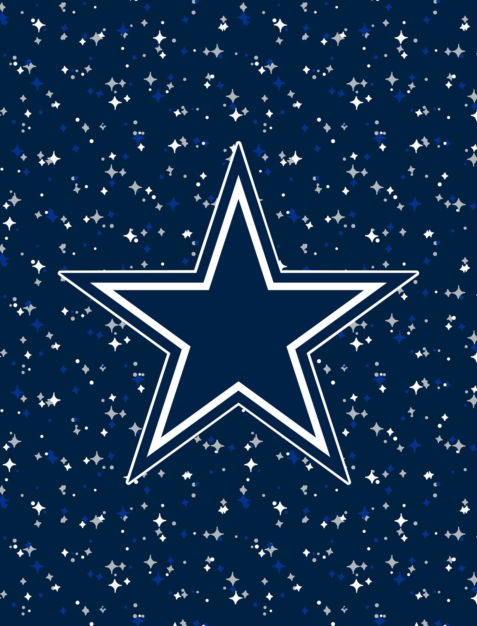 Dallas Cowboys Poster JPG PDF Digital Download Etsy