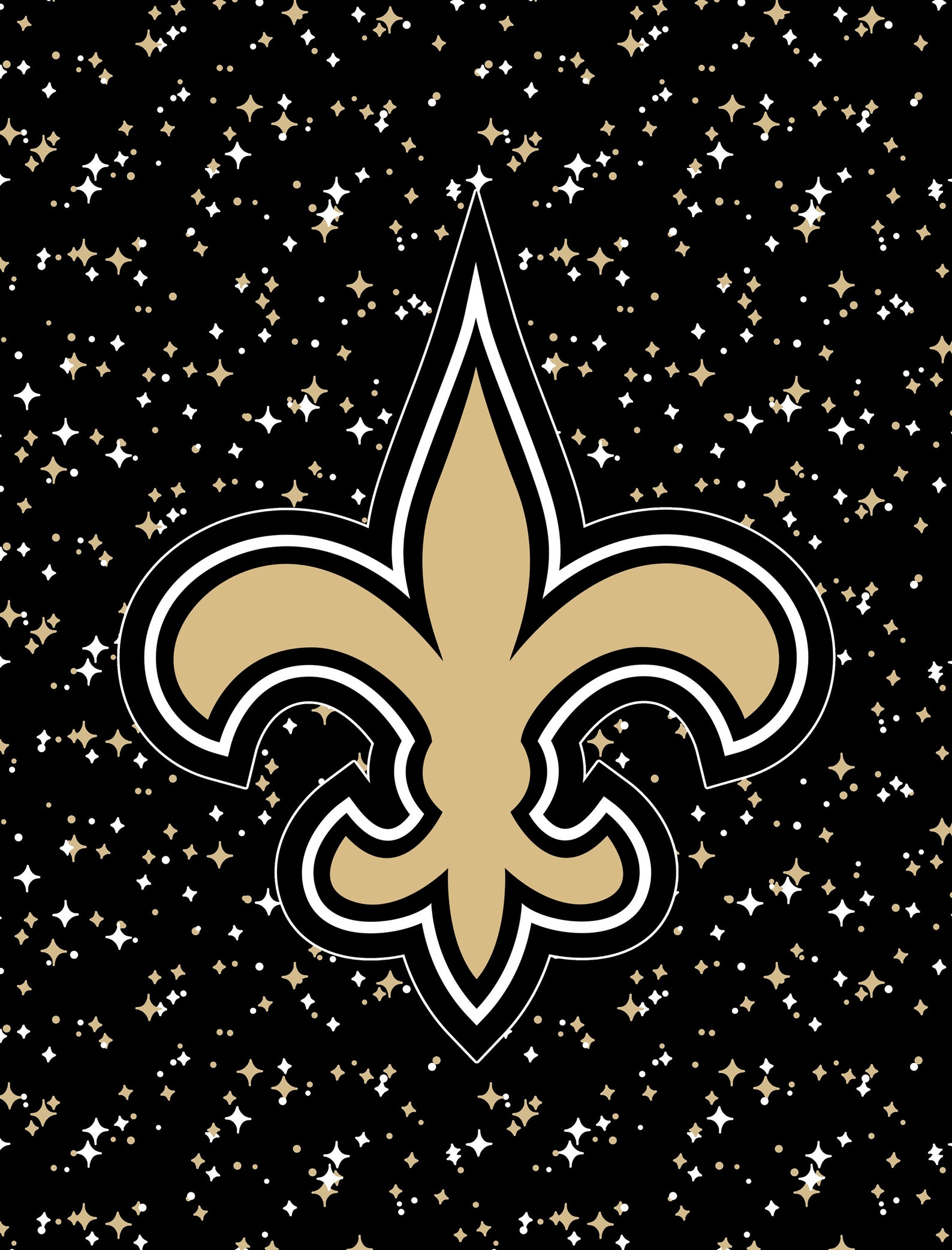 New Orleans Saints Poster JPG PDF Digital Download | Etsy