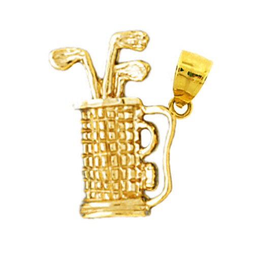 Stylish Golf Girl Doll Keychain / Bag Charm