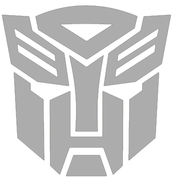Transformers Autobot Decal Diecut Sticker Self Adhesive Vinyl Car window helmet