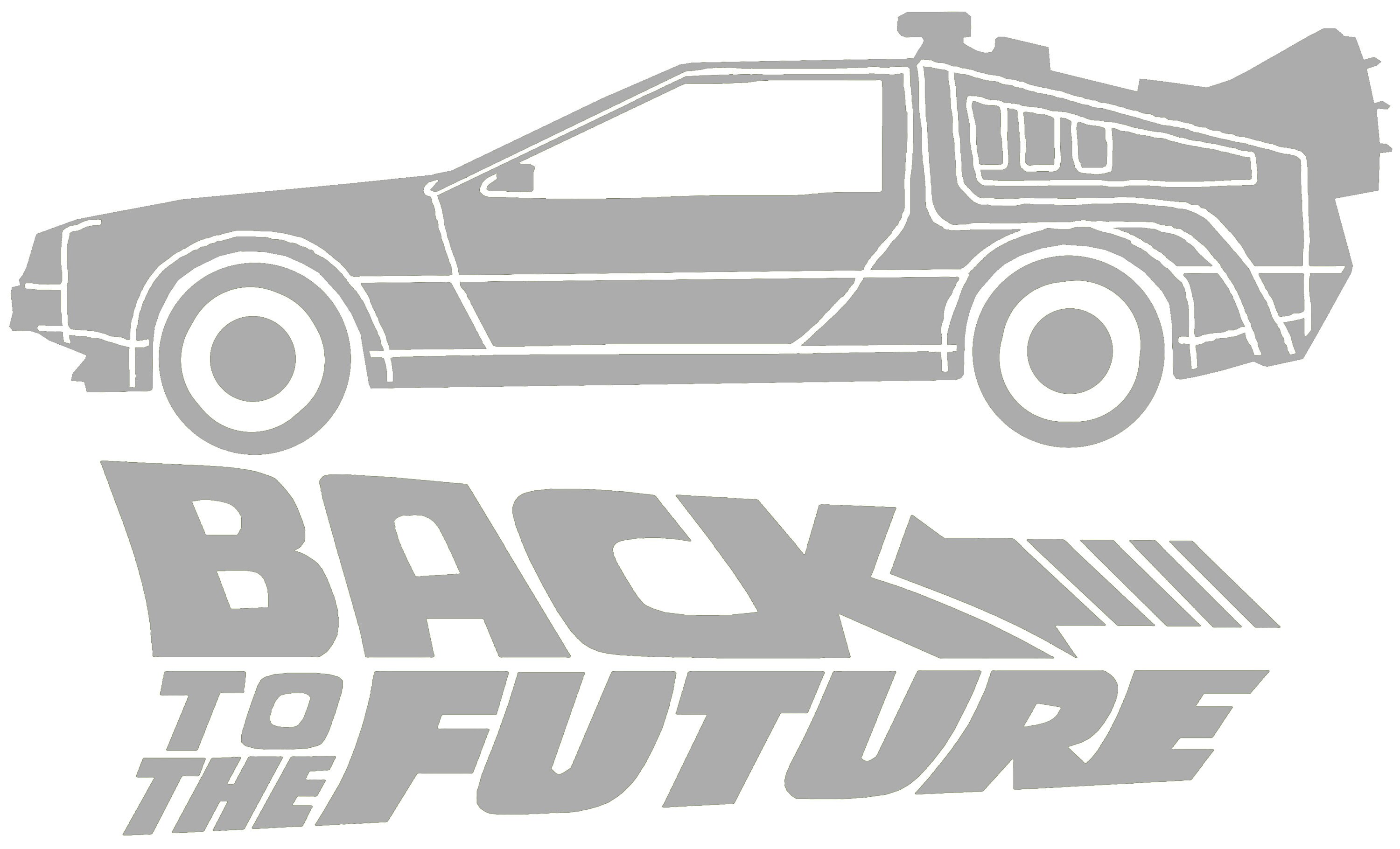 Retour vers le futur Vinyl Decal Car Truck Laptop PC Sticker | Etsy