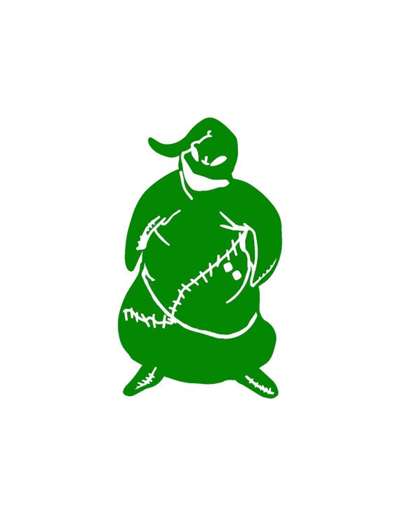 Oogie Boogie Nightmare Before Christmas Vinyl Decal Car Etsy