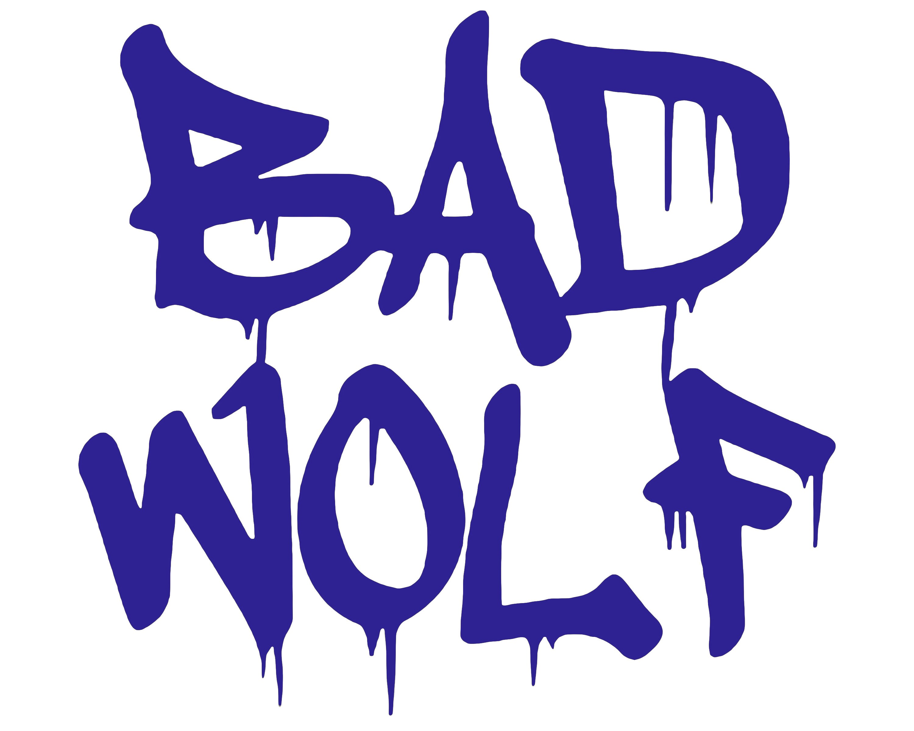 Doctor Who Bad Wolf 02 Vinyl Decal Car Laptop PC Truck Etsy