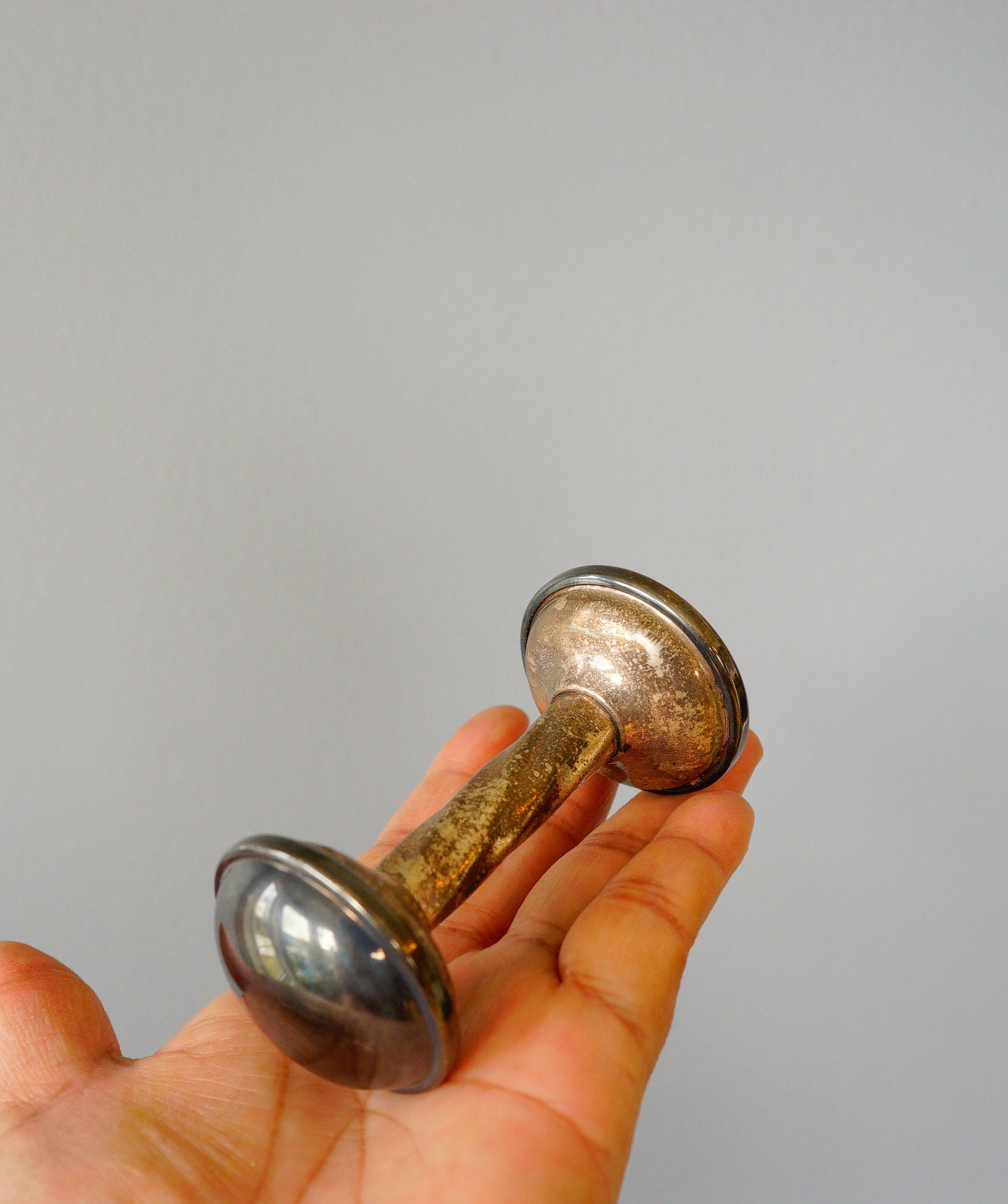 Vintage Baby Rattle by Gorham/ Silver Plated Baby Rattle/ Etsy UK