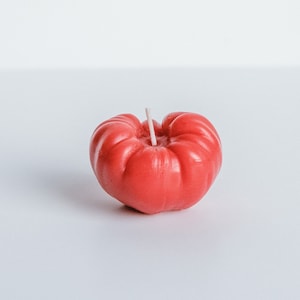 Small Beeswax Heirloom Tomato Candle