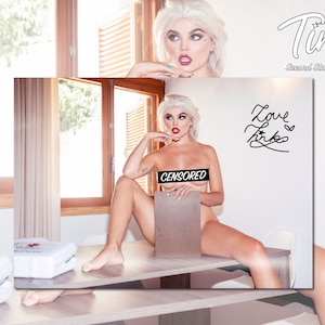 Official Tink "Calling Doctor Tink" NSFW Signed Print - Mature