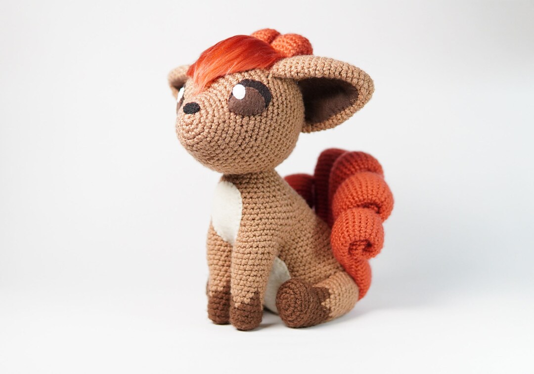 Crochet Pattern Pokemon Vulpix PDF Amigurumi Pokemon Vulpix - Etsy
