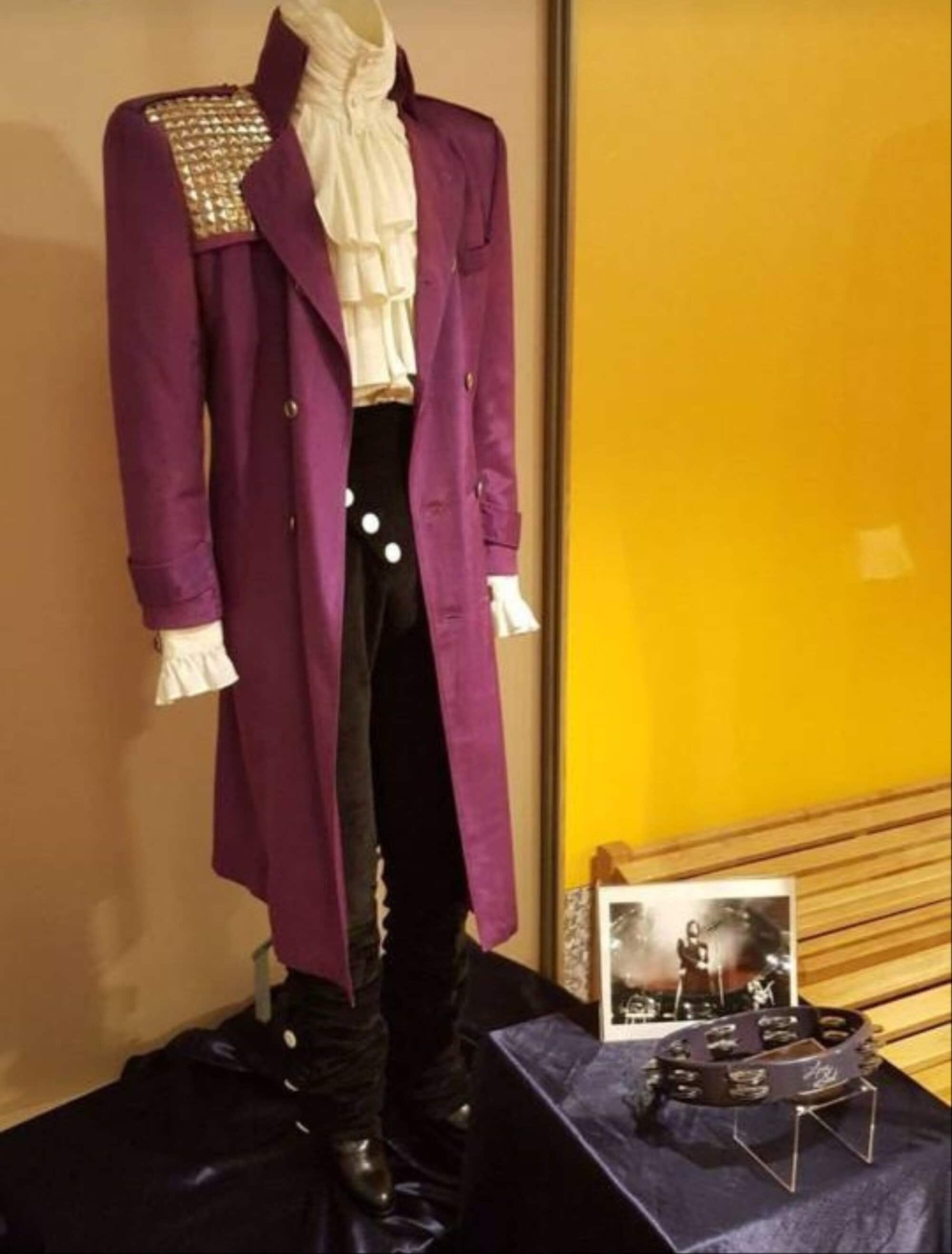 Outfit Purple Rain Gear Prince 80s Costume On Sale