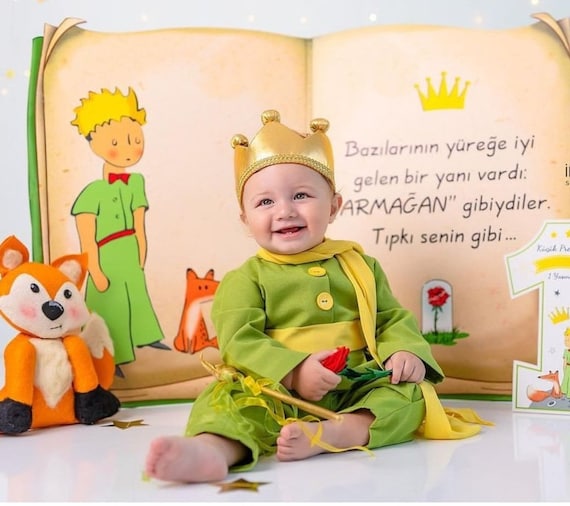 Little Prince's Costume Green Rompers Size 0-5 Years ,the Little Prince  Costume, Prince Costume, Prince Outfit, Little Prince Costume -   Australia