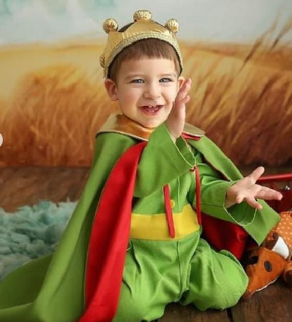 Little Prince's Costume Green Rompers Size 0-5 Years ,the Little