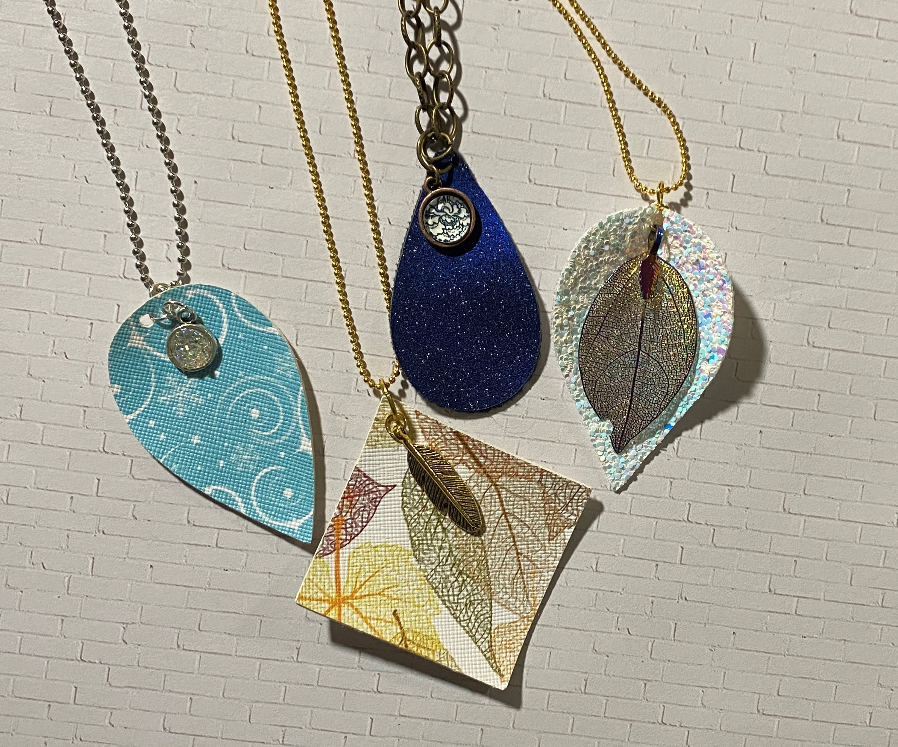 Faux Leather Necklaces Multi Pack Etsy.de