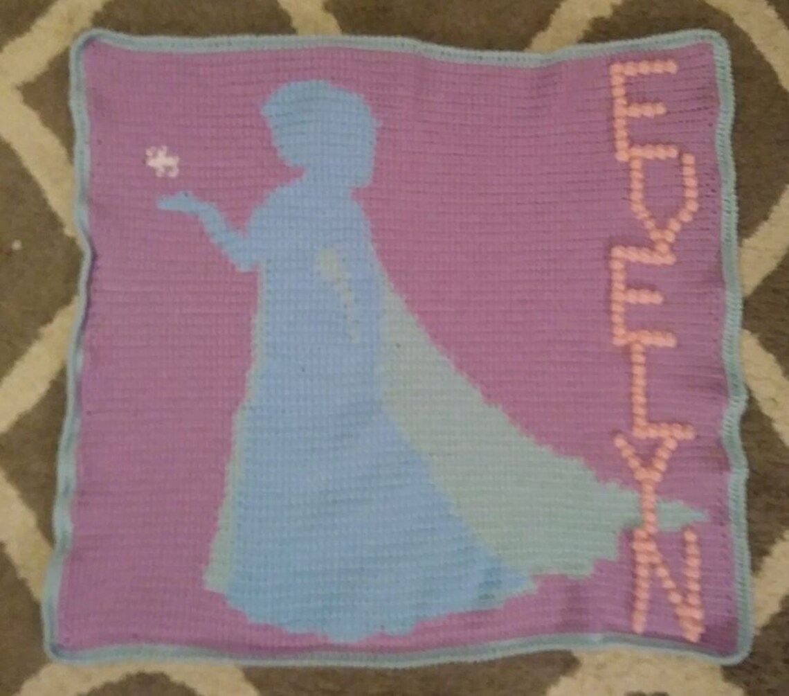 Elsa Ice Pattern Pattern: Elsa Ice Queen Personalized - Etsy