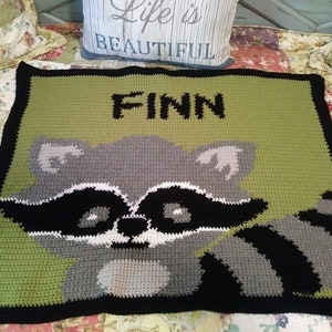 Pattern: Raccoon - personalized