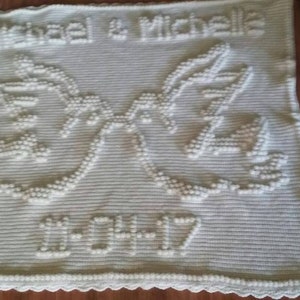 Pattern: Wedding doves     personalized