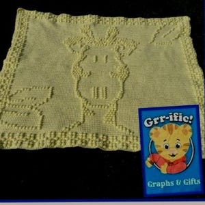 Giraffe Blanket Crochet Pattern: Bobble Stitch (PDF Pattern)