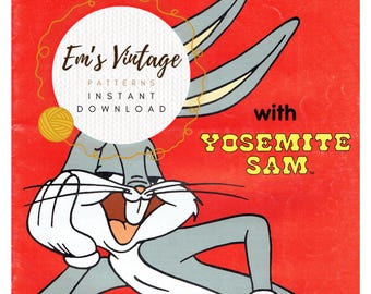 Sweater Vintage Knitting Pattern 1990s