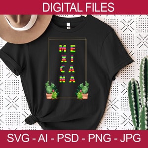 México sublimation template, sublimation t-shirt template, mexico sublimation, digital files, customizable vector, mexicana