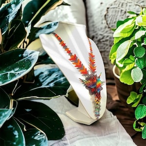 Hummingbird handmade necklace, woven necklace, necklace, beaded necklace, Mexican necklace, Huichol necklace, art for Mom