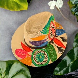 Handpainted Fedora Hats - Etsy display picture 1