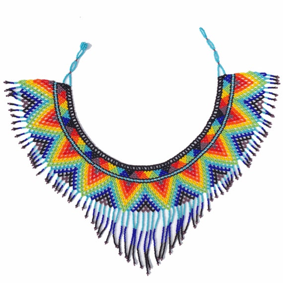mexican beaded necklace