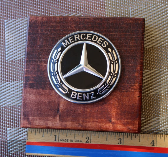 Mercedes Logo. Wall decal emblem.