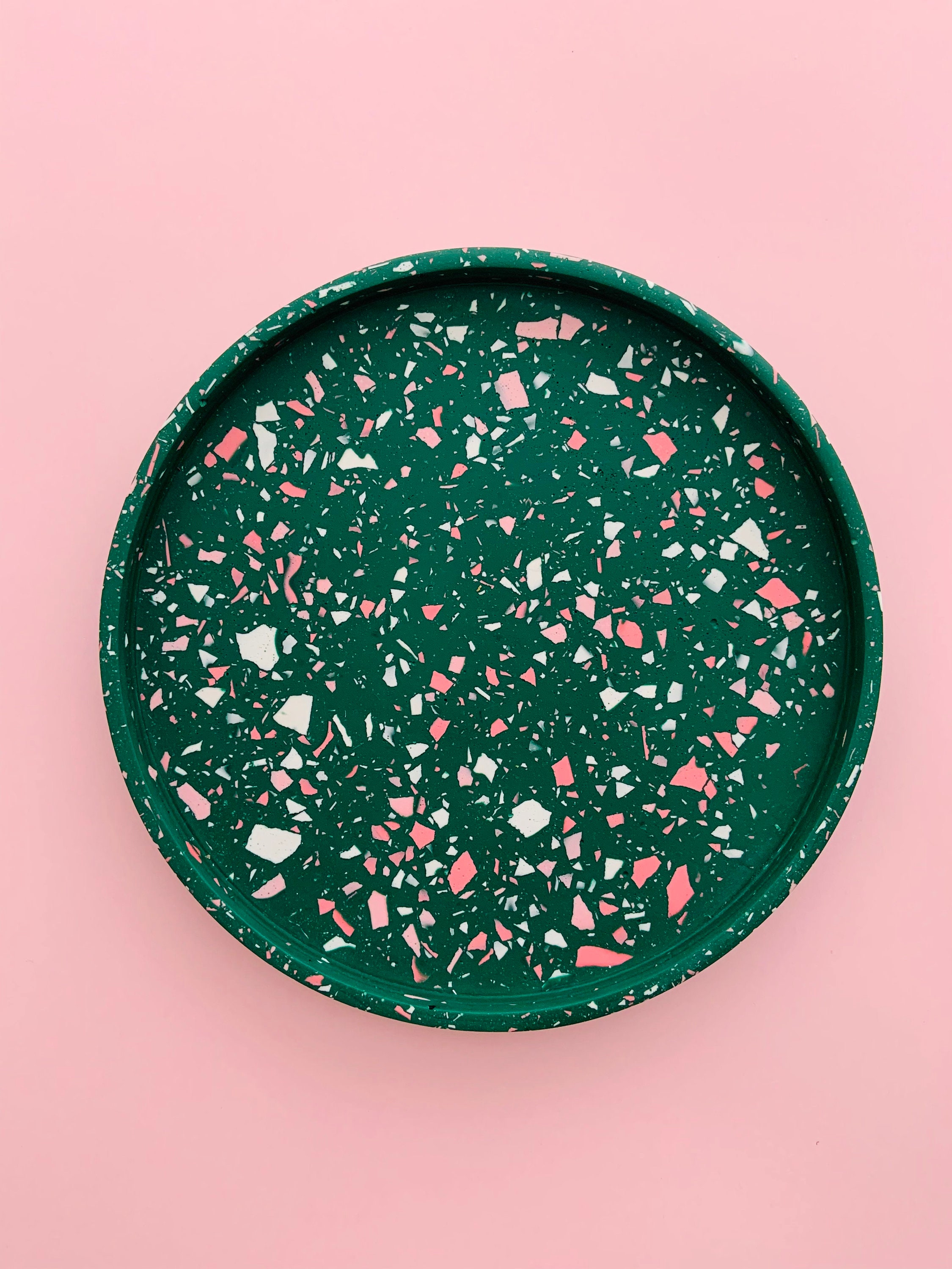 Jesmonite Terrazzo Tray Handmade MADE TO ORDER Etsy