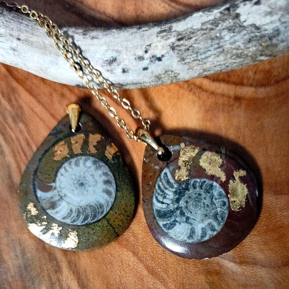 Fossil Jewelry • AmmonArt Etsy Jewelry