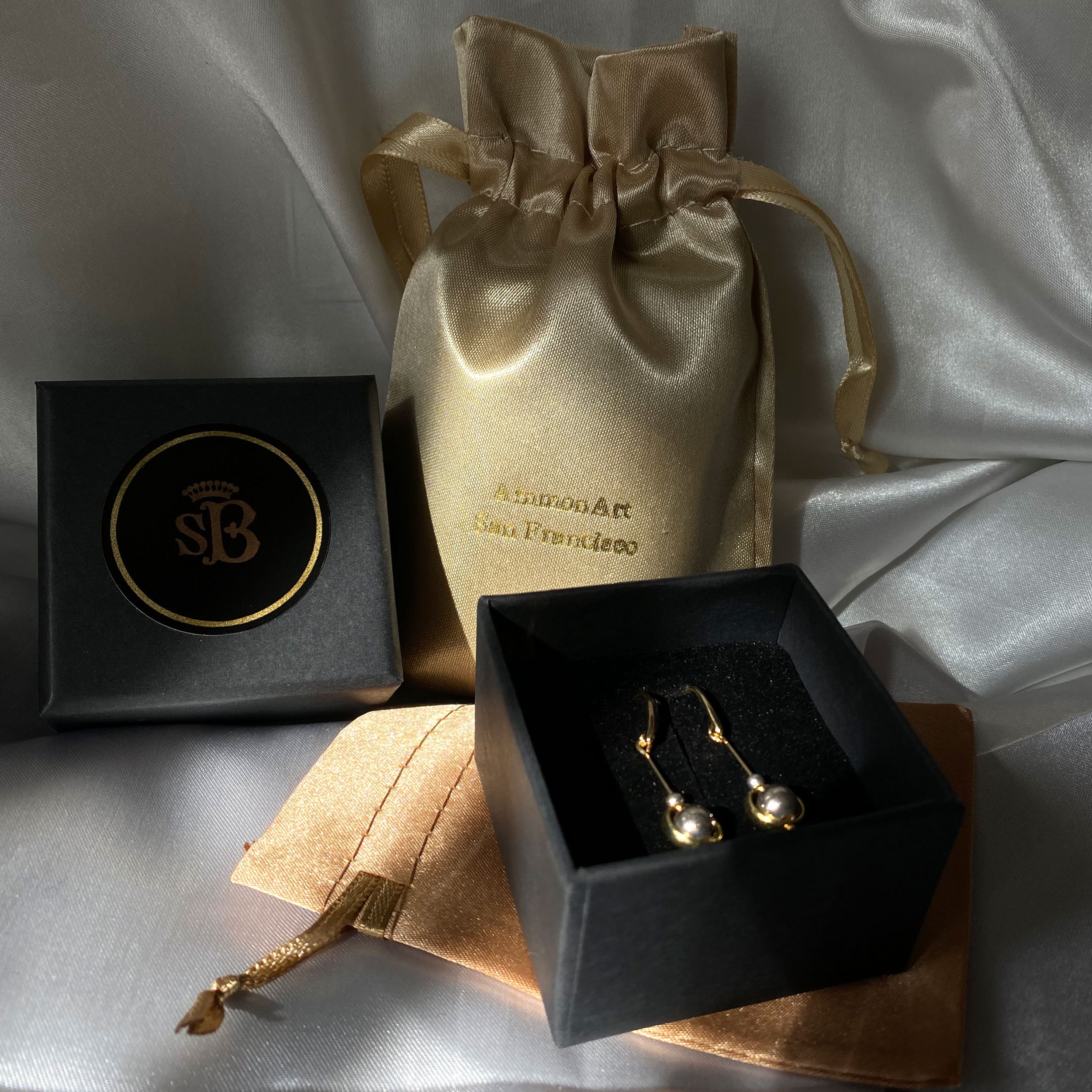 Unique 1 Blister Pearl Earrings Gold ivory Tone With Gold Leaf and Sterling Silver or Gold Vermeil Earwires Mother of Pearl With Pearls Etsy Ireland