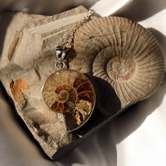 Fossil Jewelry • AmmonArt Etsy Jewelry